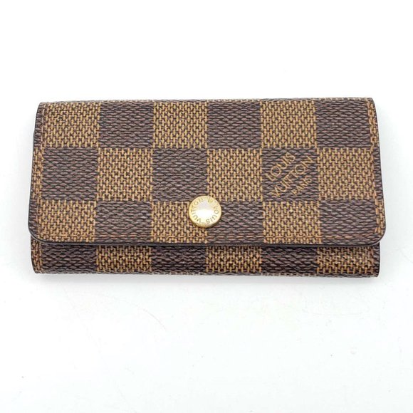 Louis Vuitton Accessories - 100% Authentic Louis Vuitton Damier Ebene 4 Keycase